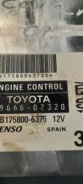 1758006375 блок управления двигателем Toyota Corolla E120 E130 2002