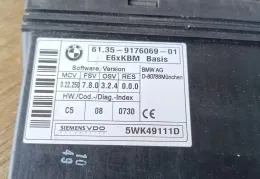 022250 блок управления кондиционера BMW 5 E60 E61 2009