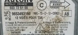 603725100 блок управления AirBag (SRS) Peugeot 307 CC 2003