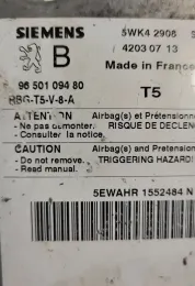 42030713 блок управления AirBag (SRS) Peugeot 307 2003