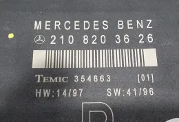 354663 блок управления Mercedes-Benz E W212 1999