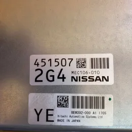 BEM392000 блок управления двигателем Nissan