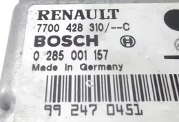 7700428310C блок управления AirBag (SRS) Renault Clio II 2002