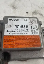 059655M блок управления AirBag (SRS) Audi A4 S4 B6 8E 8H 2004