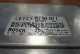 Блок управління ECU 8E0907557E ecu audi a4 2.0 0261207218