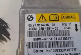 05B333MA07751 блок управления AirBag (SRS) BMW 5 E60 E61 2008