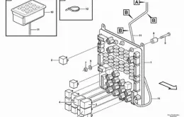 Блок предохранителей Volvo L28F