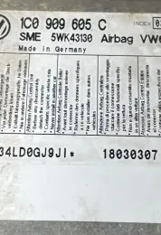18030307F блок управління AirBag (SRS) Volkswagen PASSAT B5.5 2003