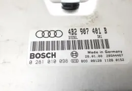 Блок управления 0281010098 4b2907401b audi