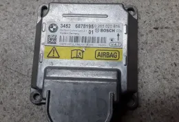 6878195 блок управления AirBag (SRS) BMW X5 F15 2014