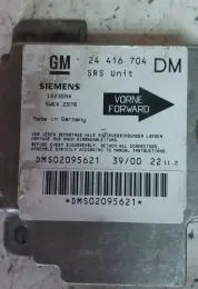 DMS02095621 блок управления AirBag (SRS) Opel Zafira A 2001