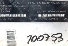 100753 блок управління ECU Peugeot 206 1999