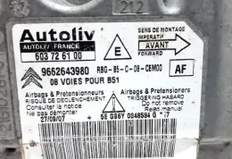 89318 блок управления AirBag (SRS) Citroen C4 I 2004