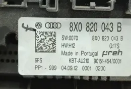 8X0820043B блок управления кондиционера Audi A1 2010