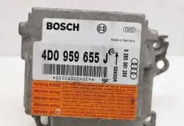4D0959655J блок управління airbag (srs) Audi A8 S8 D2 4D 1995 р.в. - фото