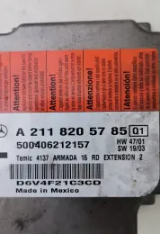 500406212157 блок управления AirBag (SRS) Mercedes-Benz E W211 2006