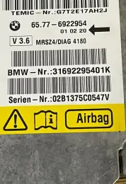 02B1375C0547V блок управління AirBag (SRS) BMW Z3 E36 2002