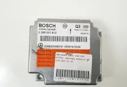 A2098200085 AirBag (SRS) control unit Mercedes-Benz CLK A209 C209 2006