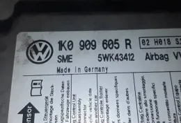 02H01832200 блок управления AirBag (SRS) Volkswagen Golf V 2005
