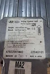 22040101 блок управления AirBag (SRS) Hyundai Tucson JM 2004