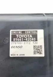 2751003712 блок управління ECU Toyota RAV 4 (XA30) 2008