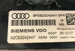 8P0820043AH блок управління кондиціонера Audi A3 S3 8P 2005 р.в.