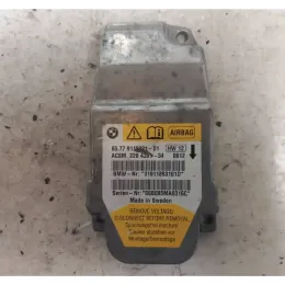 22043934 блок управління AirBag (SRS) BMW 5 E60 E61 2008