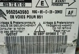 48824 блок управління AirBag (SRS) Citroen C4 I 2004