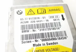 6577917201801 блок управління airbag (srs) BMW 5 E60 E61 2004 р.в.