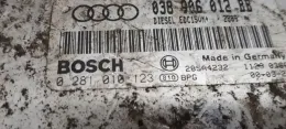 Блок управления ECU 0281010123 ecu audi a3 1.9tdi 038906012bb