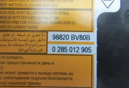 98820BV80B блок управління AirBag (SRS) Nissan Juke I F15 2016