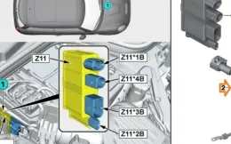 8600358 блок управления предохранителей Mini One - Cooper F56 F55 2019