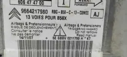 24376 блок управления AirBag (SRS) Citroen C4 I Picasso 2006