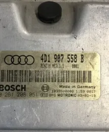 Блок керування двигуном 4D1907558 audi rs 6 4.2 - 0261207857