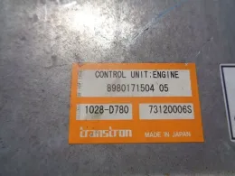 8980171204 Isuzu engine control unit ECU