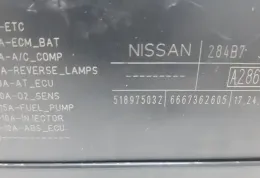 131886 блок предохранителей Nissan Qashqai+2 2007