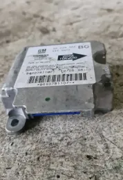 BGS0781107 блок управления AirBag (SRS) Opel Zafira A 2003