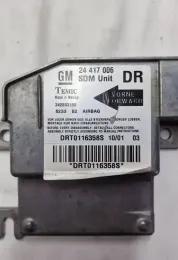 DRT0116358S блок управления AirBag (SRS) Opel Corsa C 2001