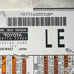 8917033K20 блок управління AirBag (SRS) Lexus ES 250 - 300 - 330 2020