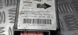 LJS01755639 блок управления AirBag (SRS) Opel Omega B1 1996