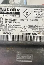 0192472 блок управления AirBag (SRS) Peugeot 308 SW 2009