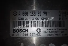 Блок управління 0281010927 mercedes a0001535979