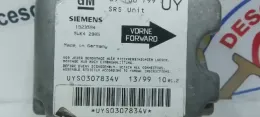 53587 блок управління AirBag (SRS) Opel Astra G 2000