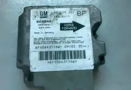 BFS0643116W блок управління AirBag (SRS) Opel Astra G 2002