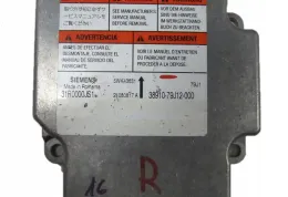 3891079J12 блок управления AirBag (SRS) Fiat Sedici 2006