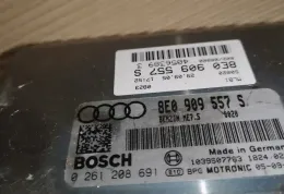 8E0909557S блок управления двигателем Audi A4 S4 B7 8E 8H 2005