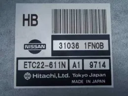 310361FN0B блок управления коробкой передач Nissan