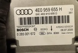 0285001672 блок управління airbag (srs) Audi A8 S8 D3 4E 2005 р.в.