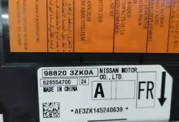 628554700 блок управління AirBag (SRS) Nissan Pulsar 2015