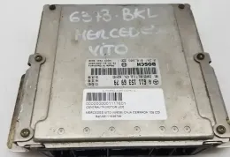 A6111536799 блок управління двигуном Mercedes-Benz Vito Viano W638 2001 - фото